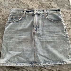 7 for all Mankind Jean Skirt size 25